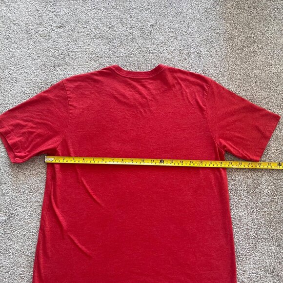 Hurley Everyday Washed Red Graphic T-Shirt S - Picture 5 of 5